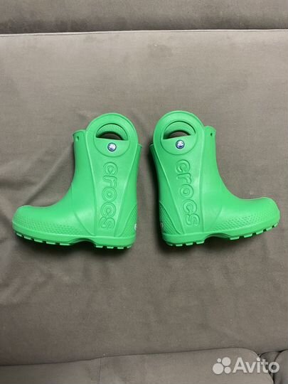 Резиновые сапоги crocs c9