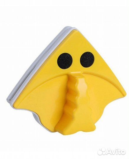 Угловая магнитная щетка для мытья окон