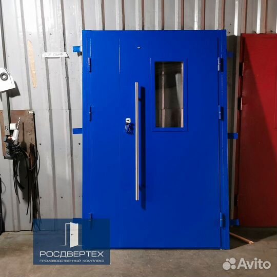 Дверь тамбурная металлическая от завода