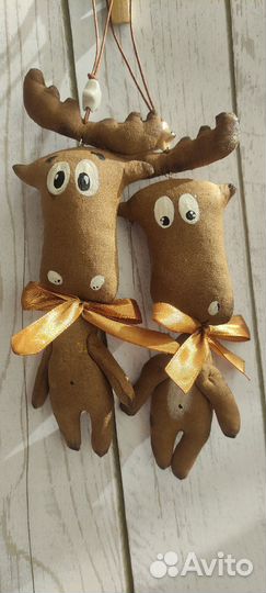 Новогодние игрушки ручной работы