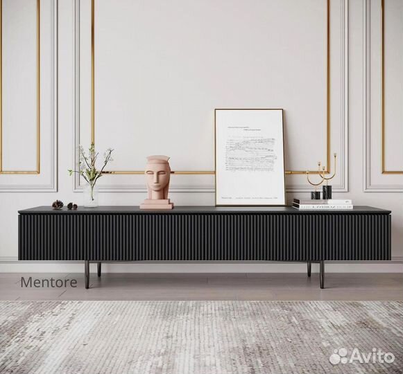 Тумба тв Filippo с ящиками и дверцами / 180х40х30