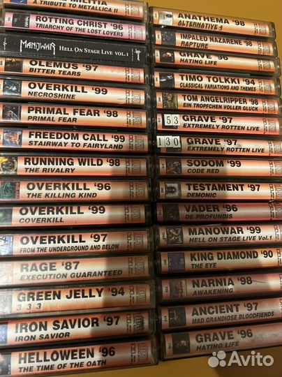 Аудиокассеты orange tapes лотом