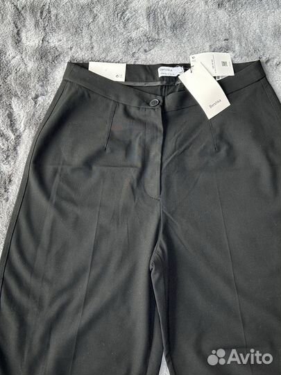 Брюки черные женские bershka L XL MEX 34 EUR 44