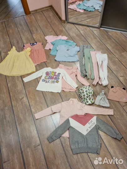 Вещи пакетом на девочку