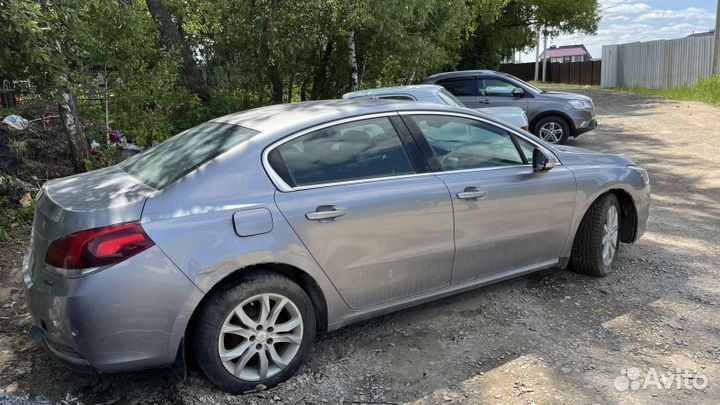 Peugeot 508 рестайлинг 2014 в разборе