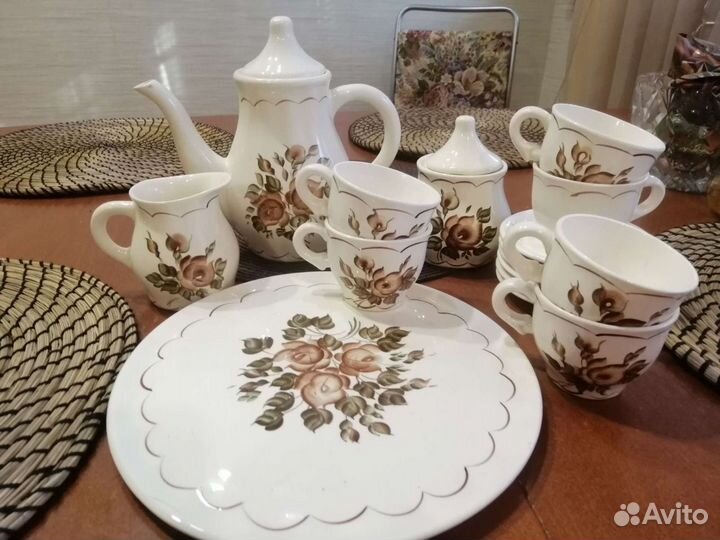 Кофейный сервиз новый