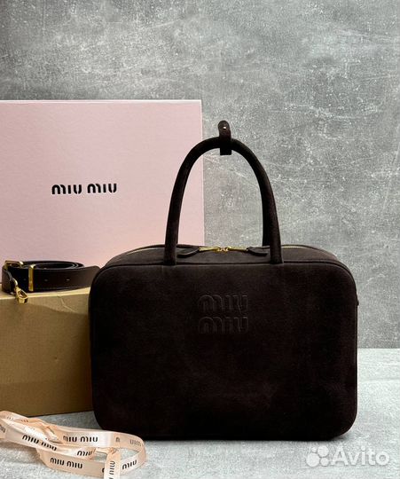 Сумка женская натуральная замша MIU MIU