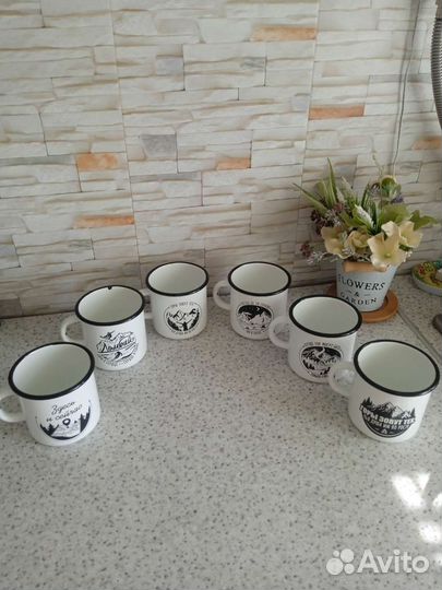 Эмалированная кружка