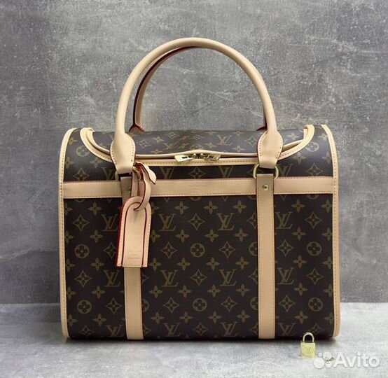 Переноска для собак louis vuitton