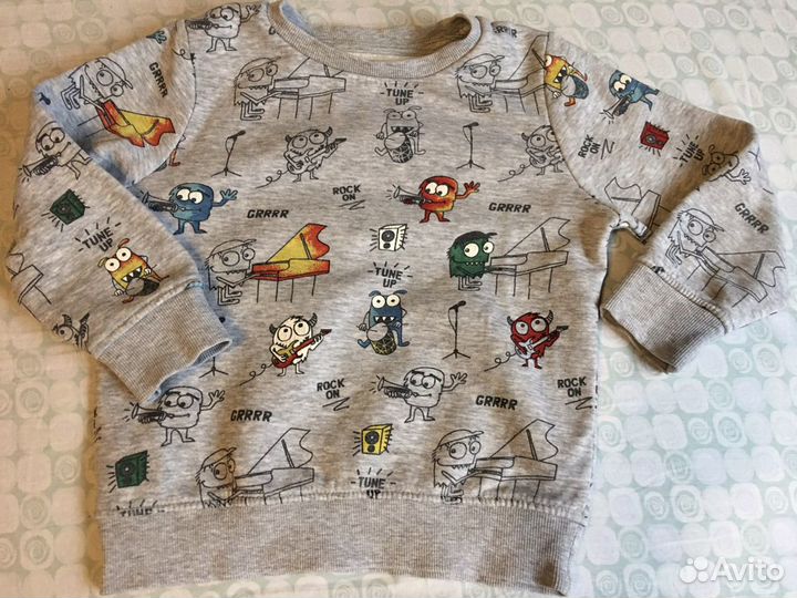 Свитшот, кофта хлопковая