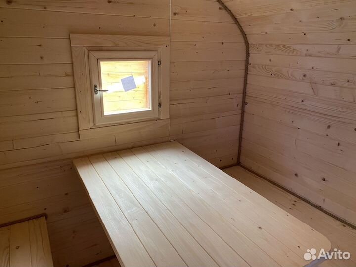 Баня бочка 4 метра