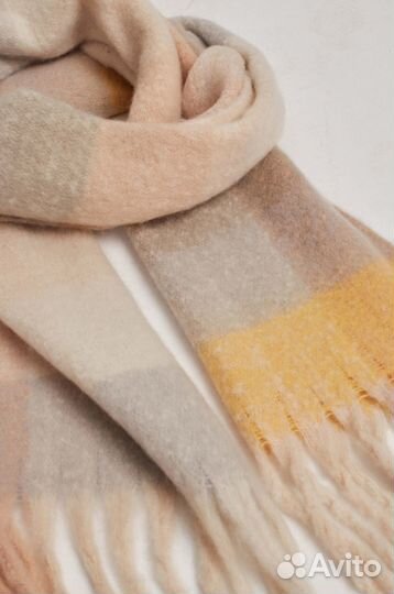 Палантин шарф женский теплый платок