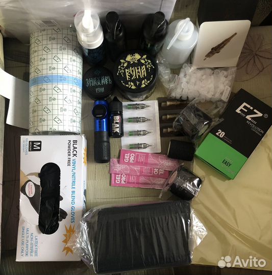 Тату набор + беспроводная машинка