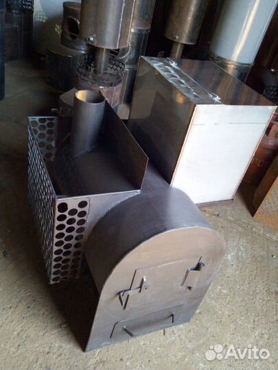 Печь для бани. на три помещения