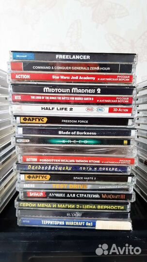 Компакт-диски с играми