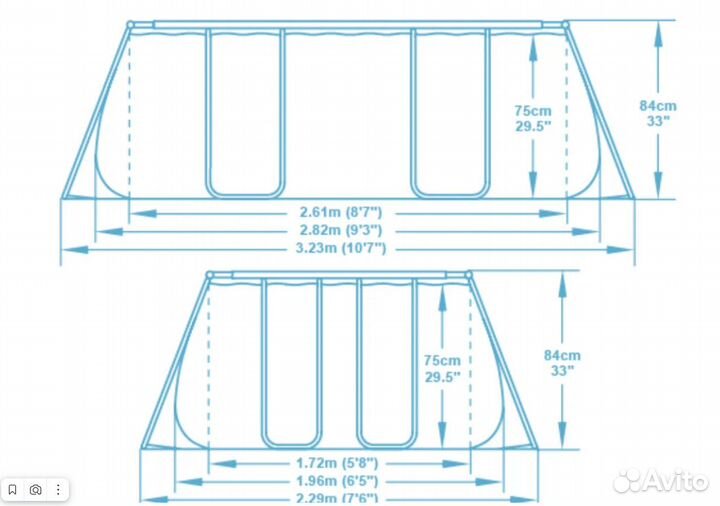 Каркасный бассейн