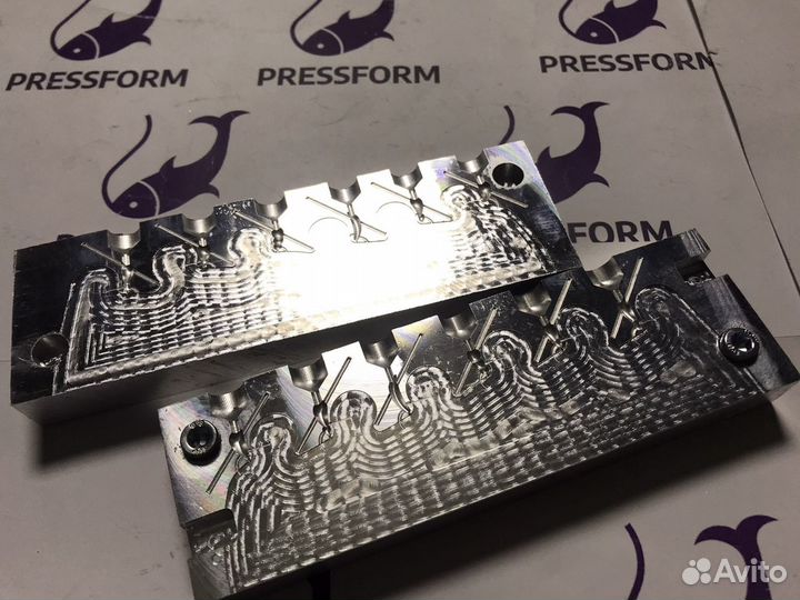 Форма чпу для литья мормышек (Ассорти №5)