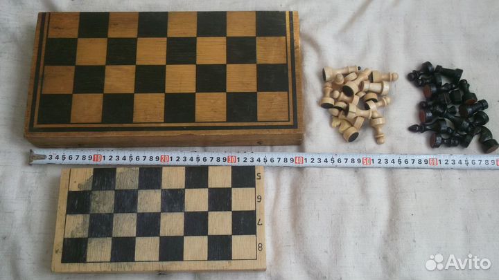 Шахматы деревянные СССР, 90-е