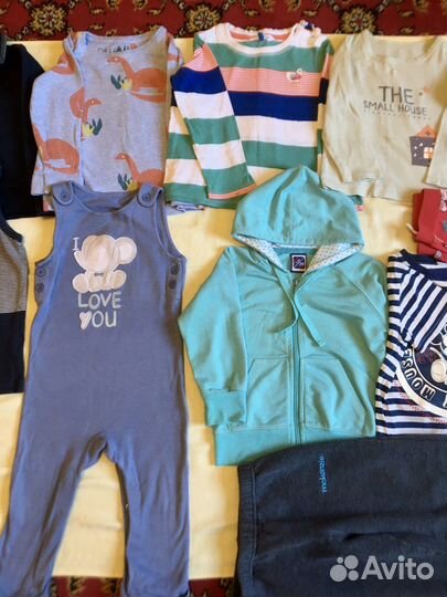 Пакет вещей для мальч 86-98 рост