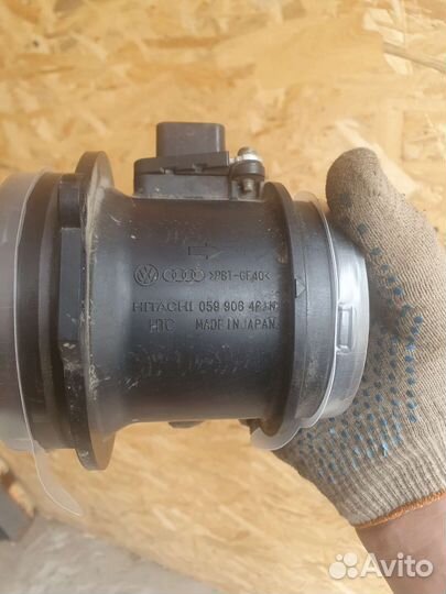 Расходомер воздуха на Touareg 02