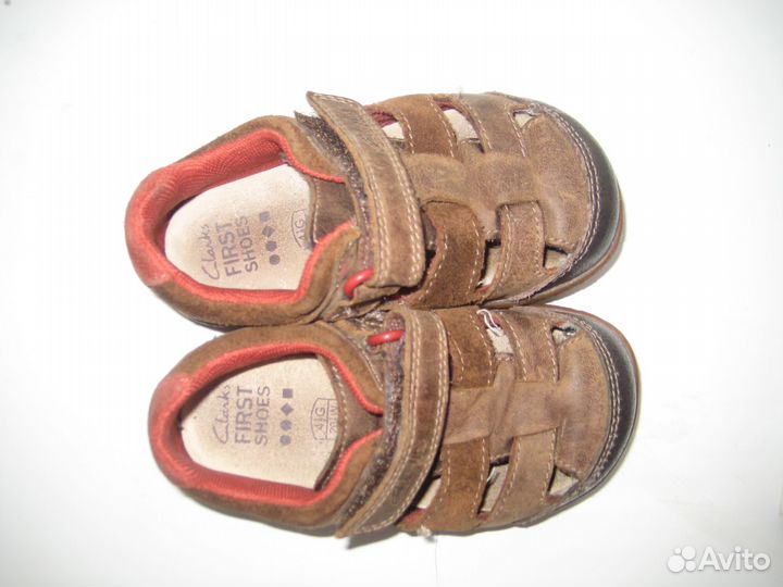 Сандалии для мальчика на возраст 10-14 месяцев