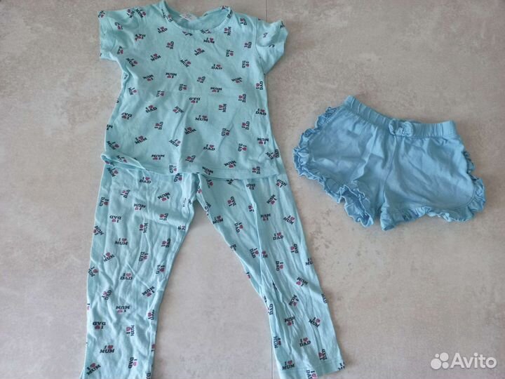 Вещи пакетом на девочку