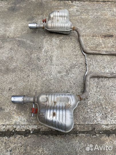 Выхлопная система Audi A6 C6 quattro