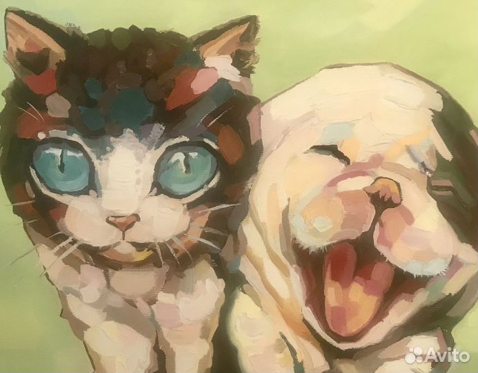 Картина маслом на холсте