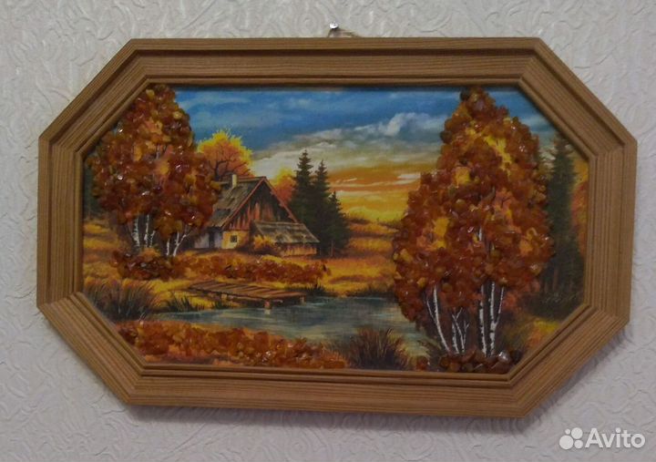 Фактурные картины 50х70 см 2 шт, гобелен 1 шт, янт