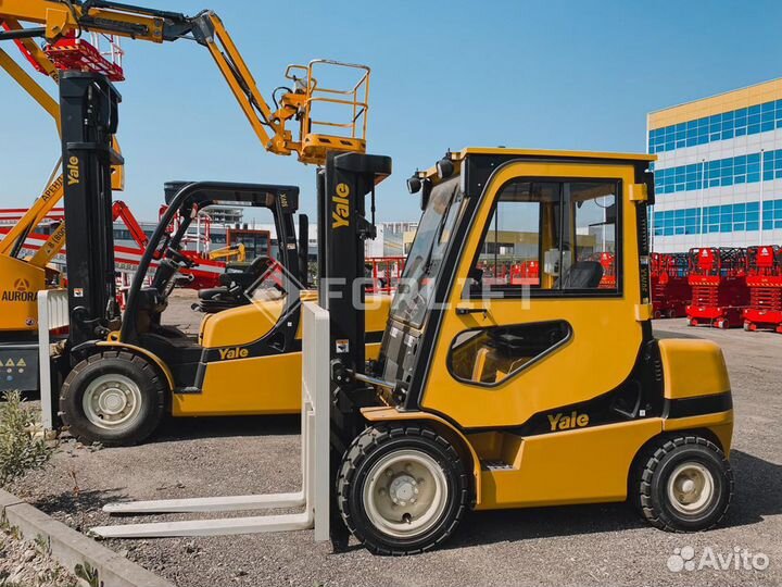 Аренда дизельного вилочного погрузчика yale