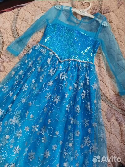 Платье эльзы холодное сердце