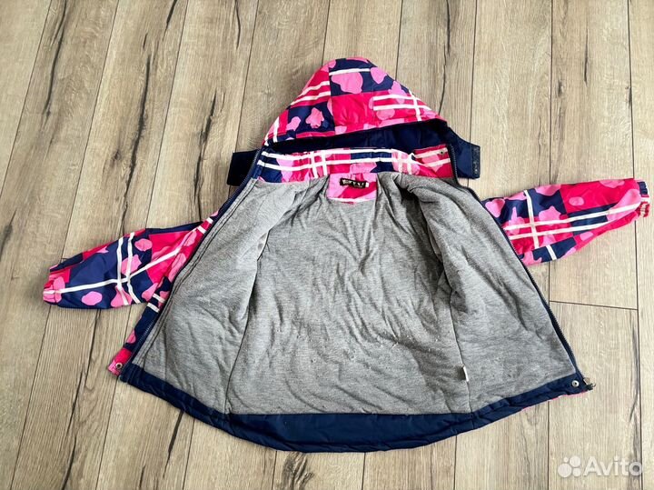 Куртка и ветровка на девочку, рост 122