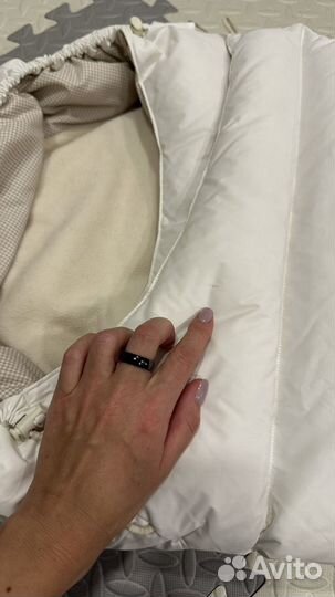 Зимний конверт в коляску stokke