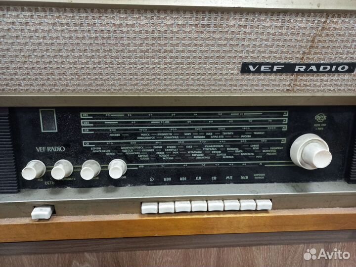 Радиола vef radio СССР