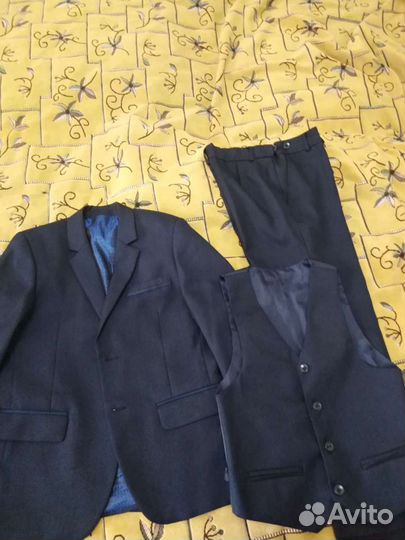 Школьный костюм для мальчика 140