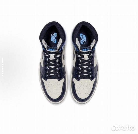 Кроссовки Nike Air Jordan 1 Retro High Obcidian