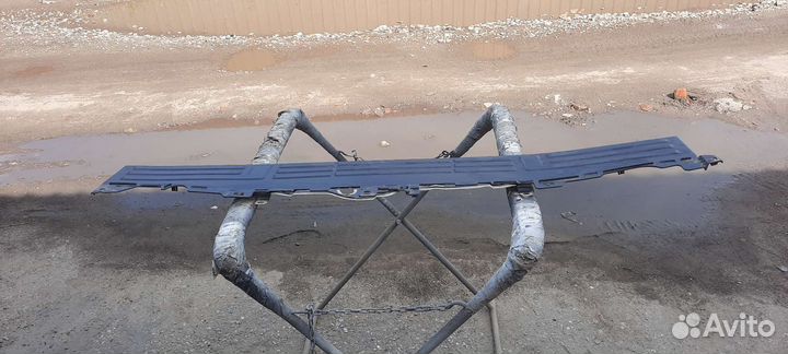 Накладка бампера зад. Toyota LC Prado 150/2011