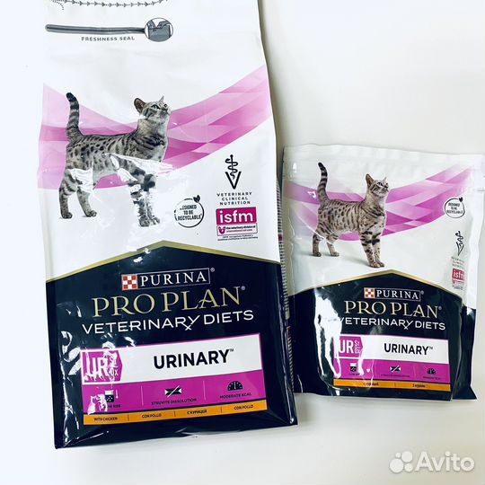 Сухой корм Proplan Vet д/к UR, при мкб, 3 кг