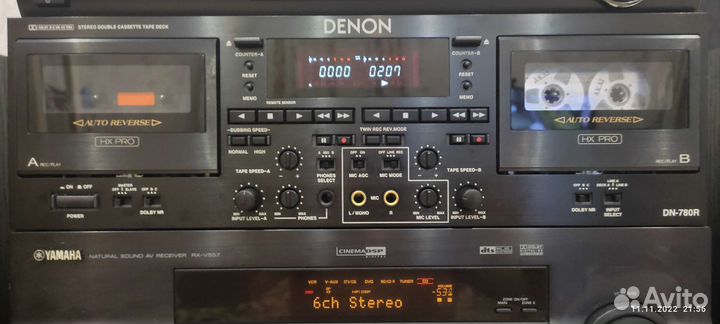 Дека кассетная denon DN-780R