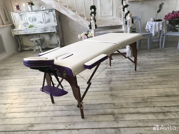 Массажный стол с регулировкой высоты