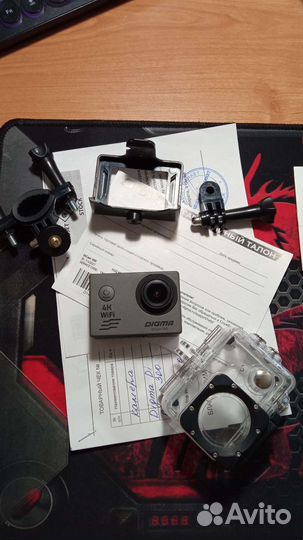 Экшн камера видео регистратор digma DiCam 300