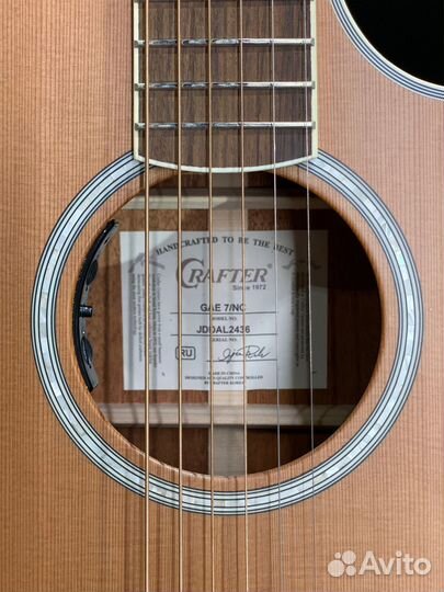 Электроакустическая гитара crafter