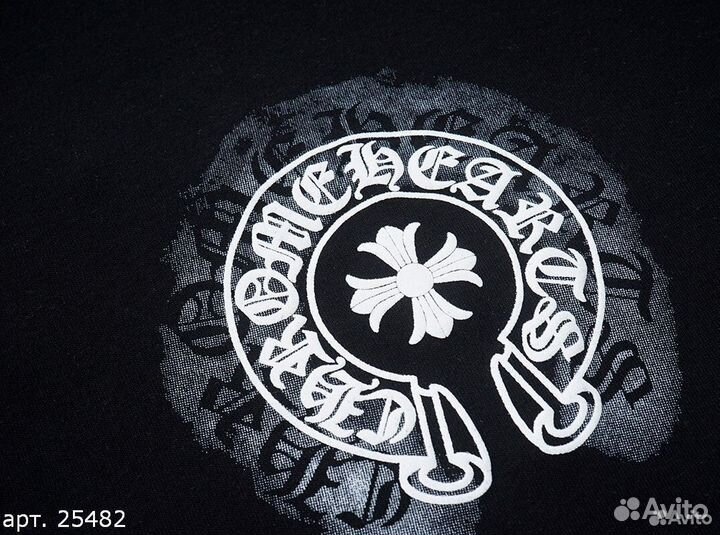 Футболка Chrome Hearts Чёрная