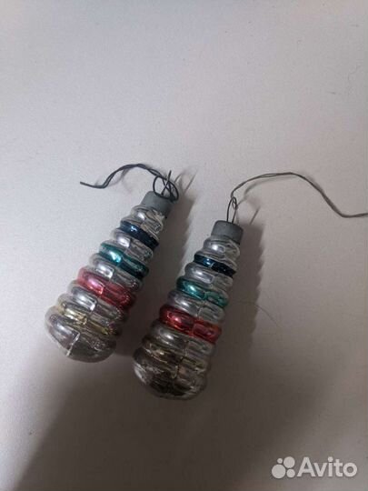 Советские елочные игрушки