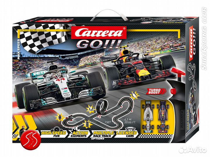 Автотрек Carrera GO Max Speed