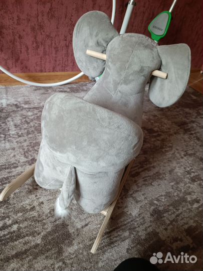 Детская качалка слоник