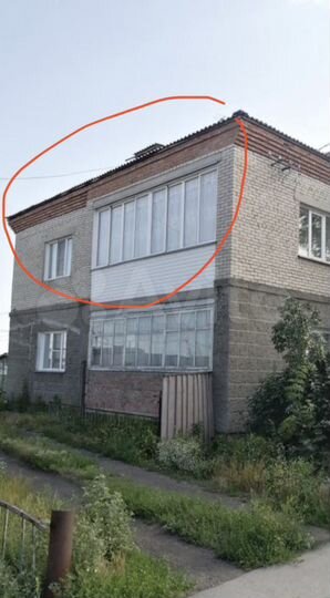 3-к. квартира, 66 м², 2/2 эт.