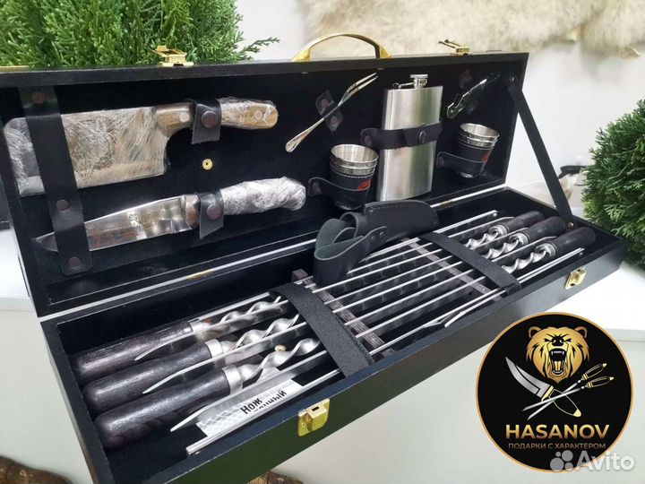 Шашлычный набор подарочный