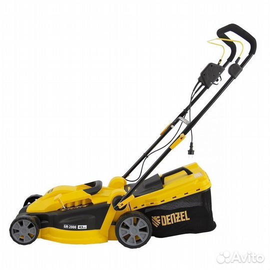Газонокосилка электрическая Denzel GM-2000, 2000 В