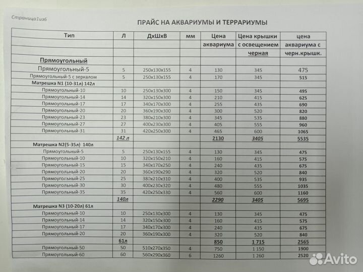 Оптом террариумы и аквариумы